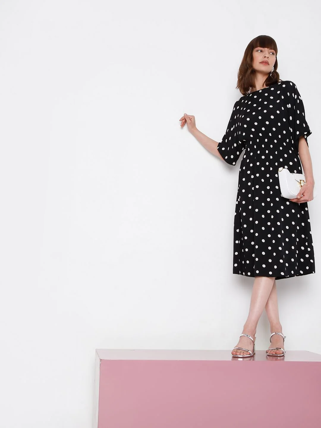 Black Polka Dot Dress