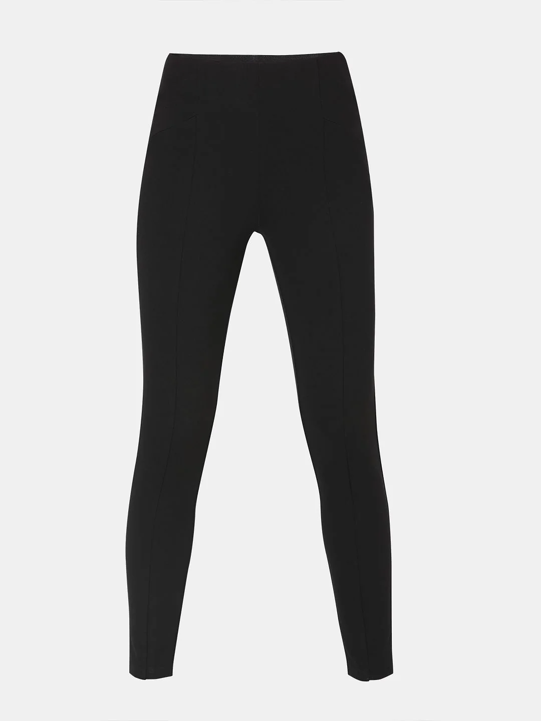 Black High Rise Side-Zip Jeggings - Image 7
