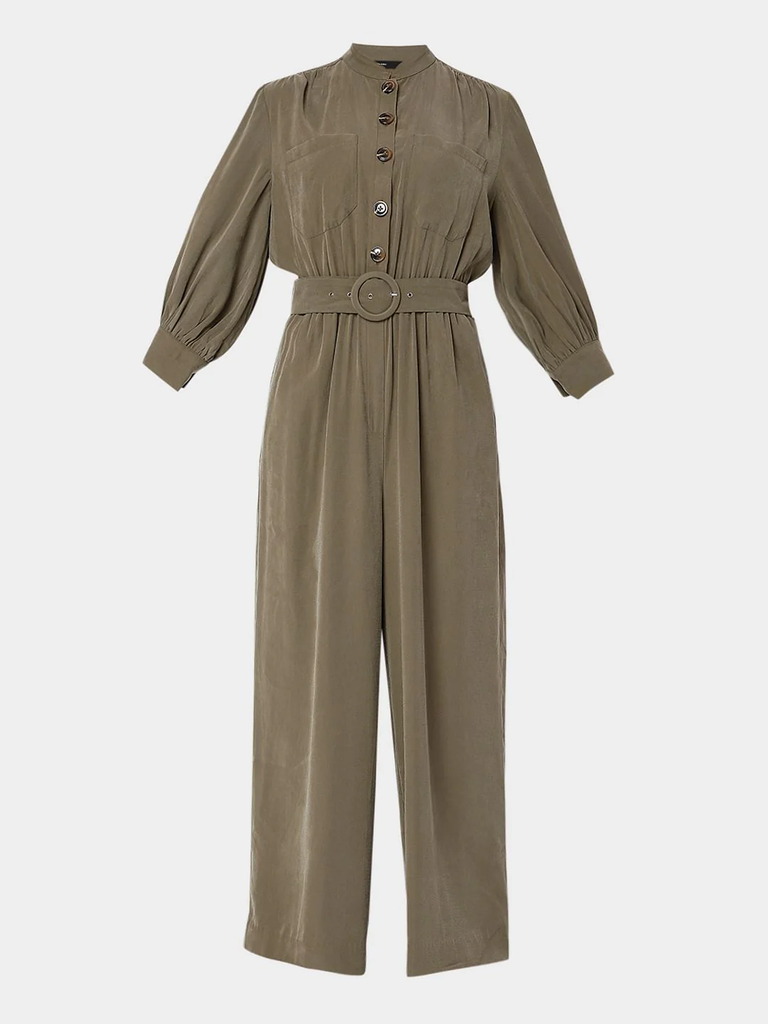 Green Belted Jumpsuit - Image 6