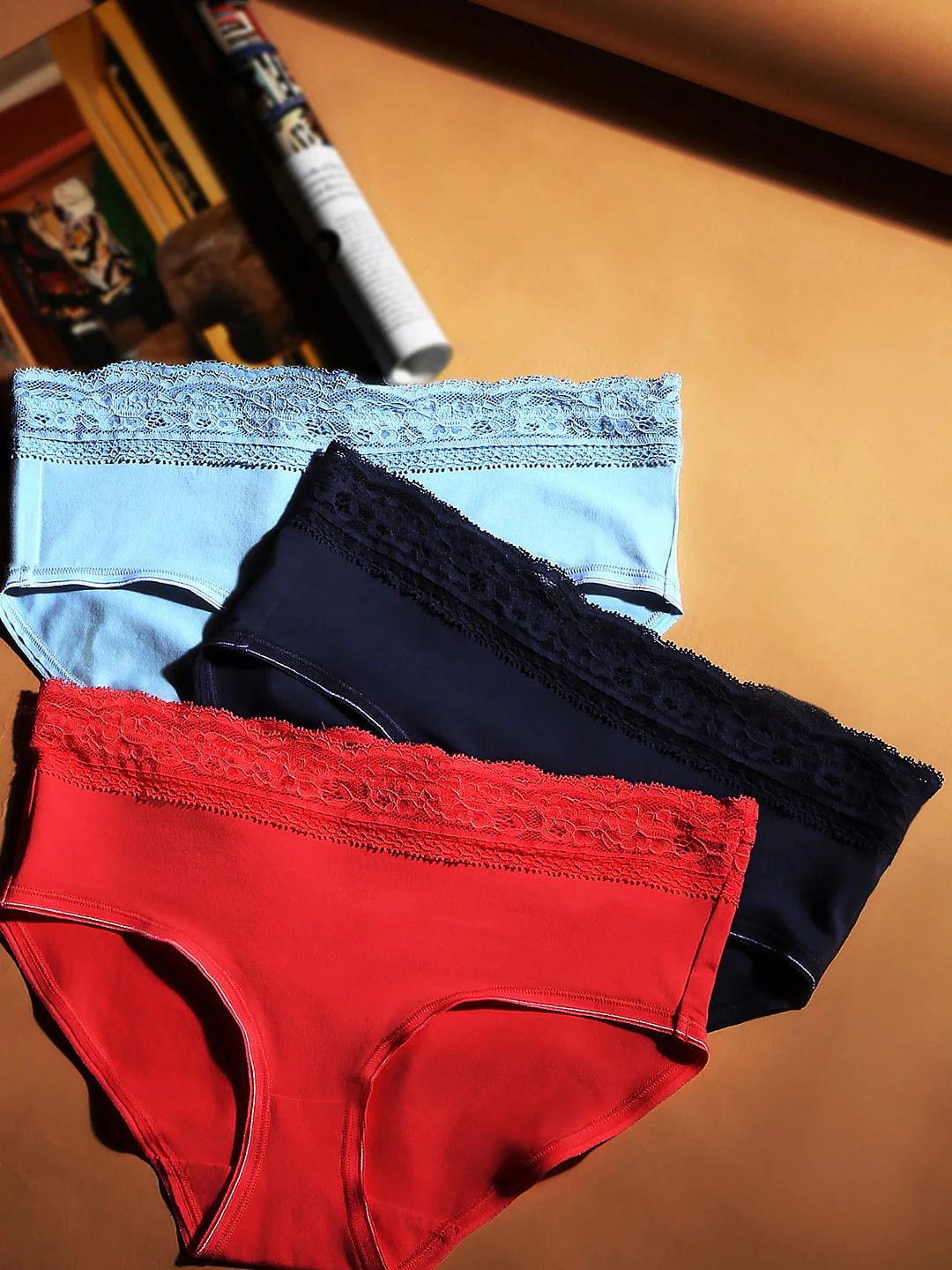 Intimates Pack Of 3 Midi Briefs