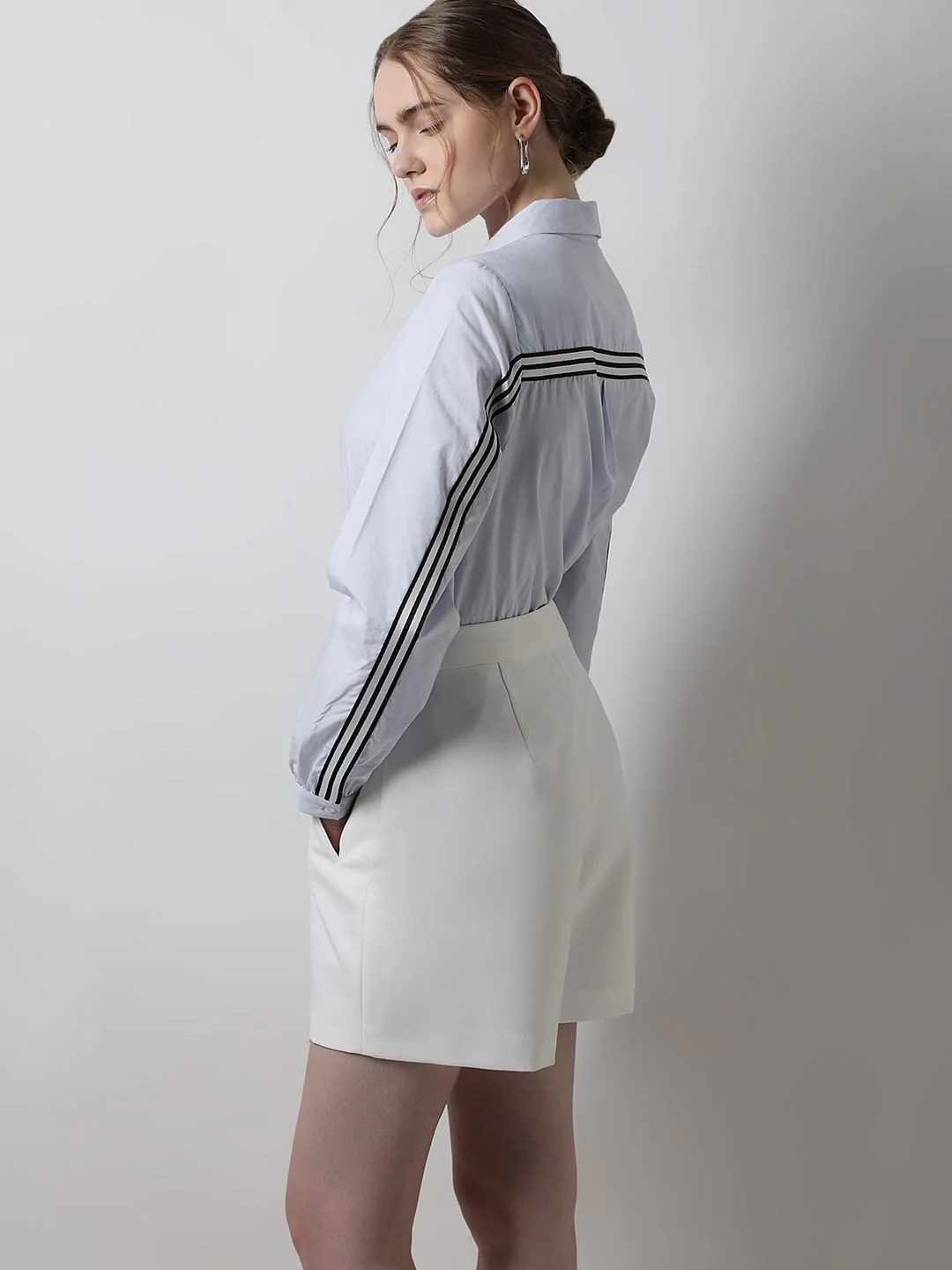 Sky Blue Cotton Shirt