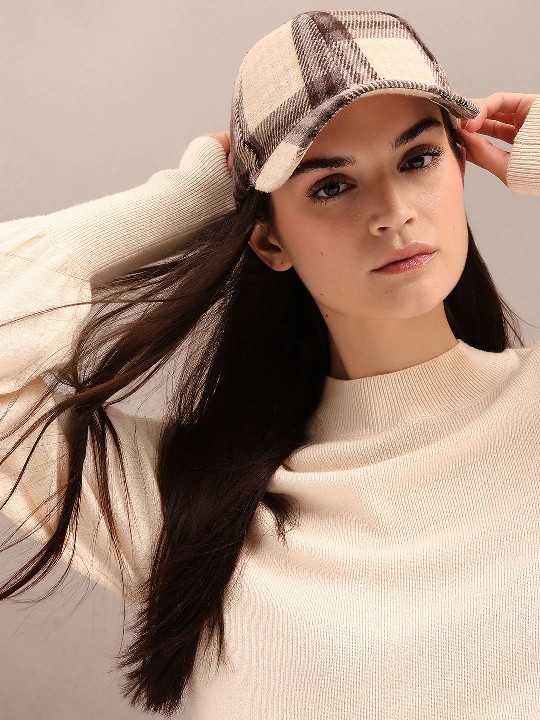 Plaid Baseball Cap