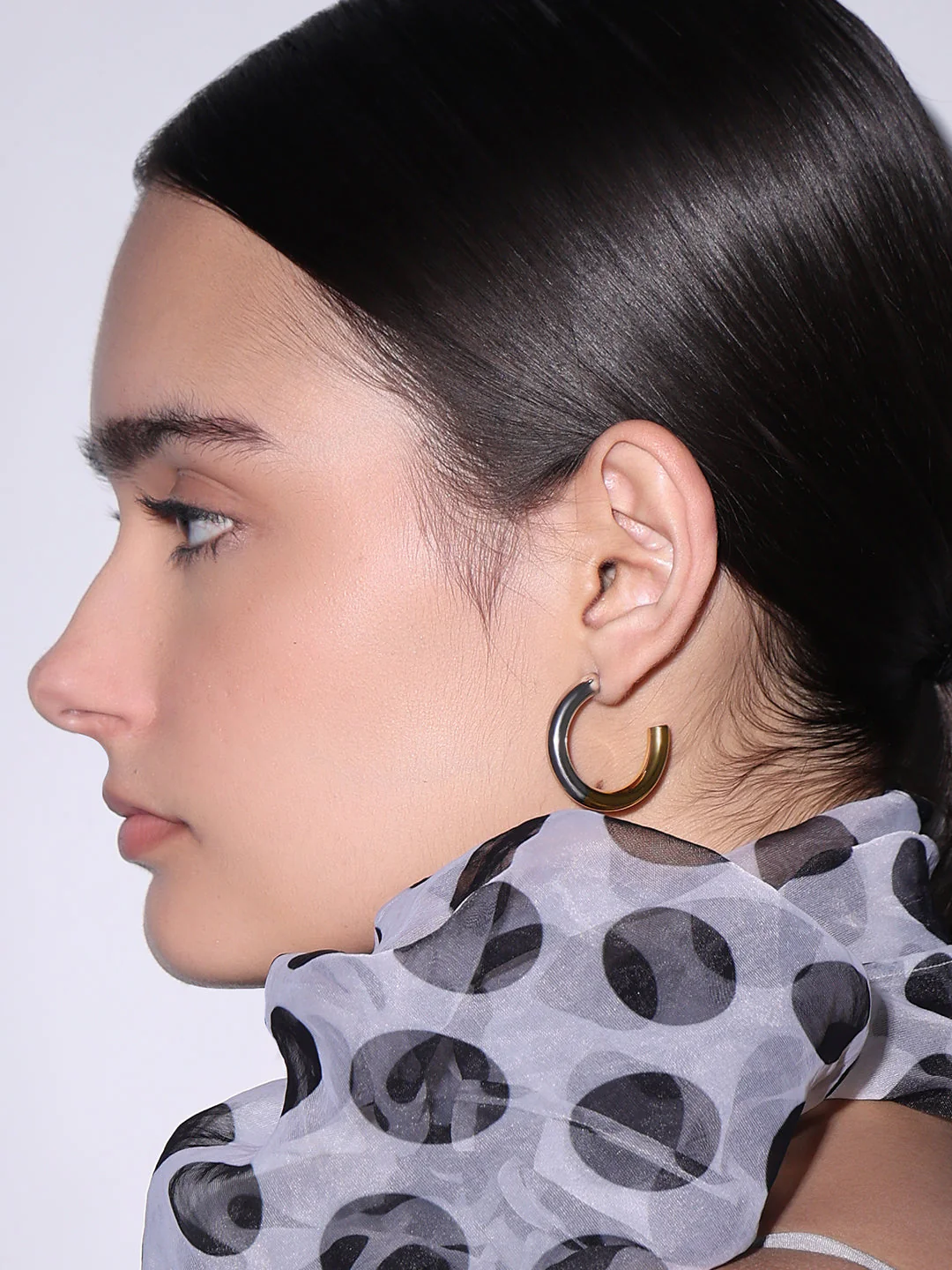 Dual Toned Hoops